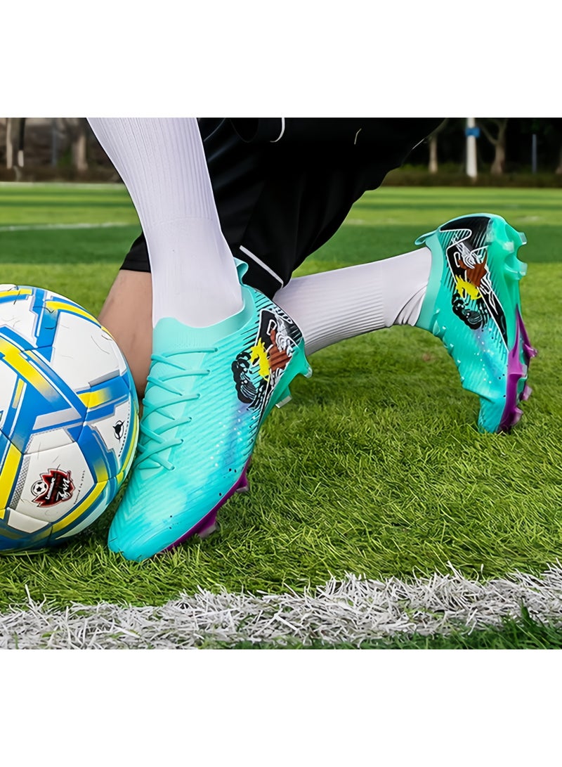 SKT Shiketro Football Cleats For Green Grass, Unisex Sports Training Shoes - Image 3